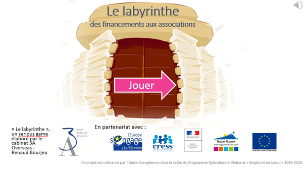 jeu labyrinthe des financements - comprendre le financement d'association